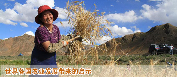 世界各國農業發展帶來的啟示