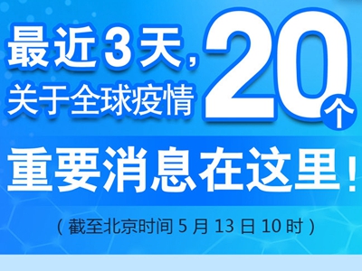 【圖解】最近3天，關于全球疫情20個重要消息在這里！
